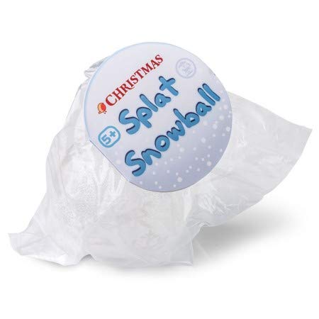 Splat Snowball Christmas Novelty (one supplied)