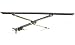 Evan-Fischer EVA16772050469 Window Regulator Manual With Manual Crank Front Driver Side Replaces Partslink# SZ1350102