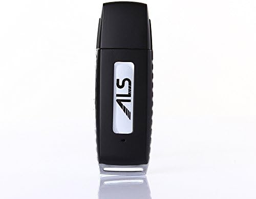 8GB USB Digital Audio Voice Recorder [Gray] - Portable Rechargeable Spy Dictaphone &amp; USB 2.0 Flash Drive for Recording Interviews, Meetings and Students Learning