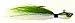 Spro Bucktail Jig-Pack of 1, Sand Eel Green, 1/2-Ounce