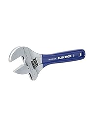 Klein Tools D509   8 Pulgadas Llave Inglesa Ajustable extra ancha con mandíbula