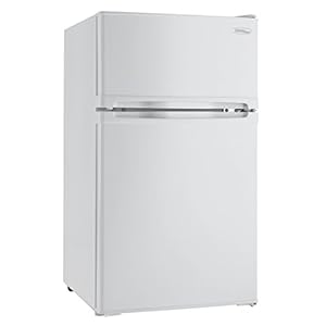 Danby Designer Two Door Mini Fridge, White