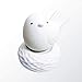 Lively Breeze Little Bird Nest, Non-Electric Ceramic Diffusers for Essential Oils and Aromatherapy Fragrance, White Ceramic Diffusers in Car or Bathroom and Desk Office Decor, White Vasethumb 1