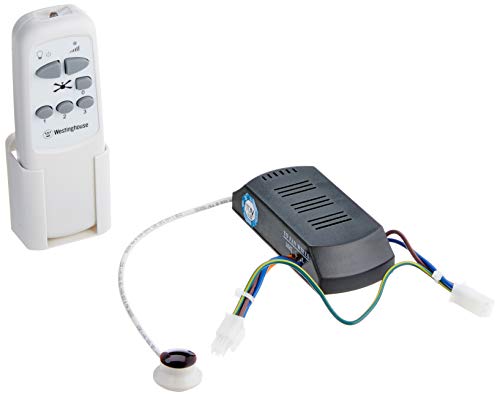 Westinghouse Fernbedienung für Deckenventilatoren,Mit Dimm-Funktion, 11 x 2,2 x 5,1 cm, Weiss