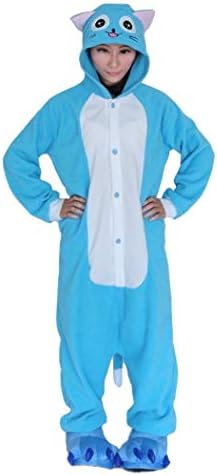 Lifeye Adult Happy Cat Pajamas Animal Cosplay Costume