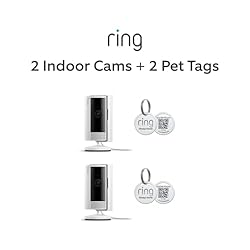2 Ring Indoor Cam (2nd Gen), White with 2 Ring Pet
