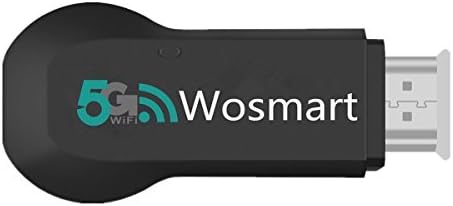 WiFi Display Dongle, 5G+2.4G Wireless HDMI Dongle, 1080P Airplay Dongle Digital AV Receiver to HDMI Connector for iOS/Android/iPhone/iPad/Samsung, Support DLNA/Airplay Mirror/Miracast(not for Laptop)