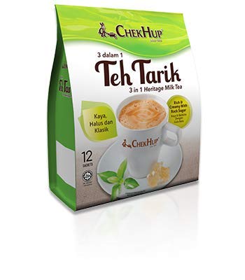 3 Pack Chek Hup Teh Tarik 3 in 1 Milk Tea Imported