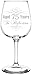 (75th) Aged To Perfection Elegant & Vintage Birthday Celebration Inspired - Laser Engraved 12.75oz Libbey All-Purpose Wine Taster Glass