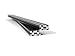 MakerBeam XL Black Anodized Beams 500x15x15mm (103194) 4 Pieces