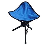 NANELER Portable Folding Stool 360 Degree Rotation Mini Slacker Chair for Outdoor Travel,Hiking,Garden,Beach,Hunting,Fishing
