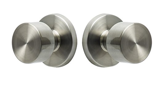 Sure-LocHardware BG101 32D Bergen Passage Knob, Satin Stainless
