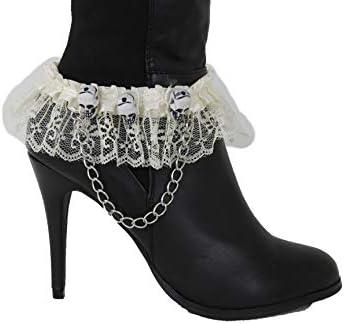TrendyFashionJewelryWomen Fashion Jewelry Silver Boot Chain Bracelet Shoe Charm Long Dangle Rings Accessory Anklet z029