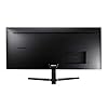Samsung-LS34J550WQRXXU-34-SJ55-Ultra-Wide-WQHD-1440p-LED-Monitor-3440x1440-HDMI-DisplayPort Samsung S34J550WQR - LED monitor - 34.1" - 3440 x 1440 Ultra WQHD @ 75 Hz - VA - 300 cd/m² - 3000:1-4 ms - 2xHDMI, DisplayPort - dark grey/blue