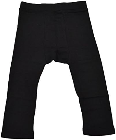 Lotus Springs Baby Girls' Bamboo Leggings 6-12 Mos Onyx