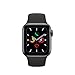 Apple Watch Series 5 (GPS+Cellular, 40mm) - Space Gray Aluminum Case with Black Sport Band (Renewed)