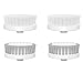 Facial Brush Replacement Heads - Sensitive Skin Face Brush and Microdermabrasion Face Brush Replacement Heads for the Perfect Skin Brushing System by Essential Skin Solutions - Set of 4