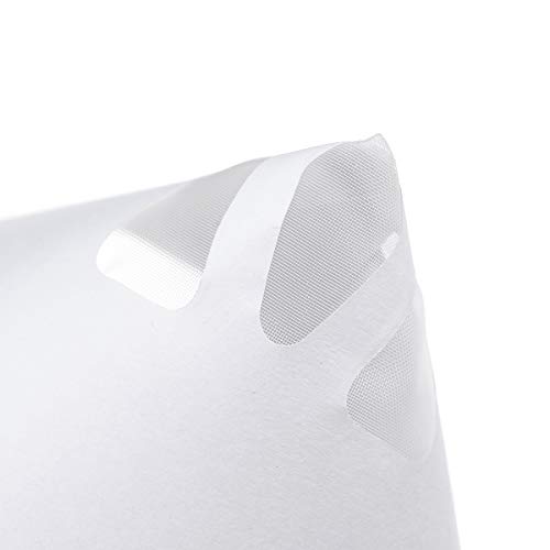 Jeteven Strainer Cone Silicone Funnel Filter Tip Cone Shaped Fine Nylon Mesh Funnel W/Hooks Disposable (100pcs with 3pcs Brushes) - Thumbnail 7