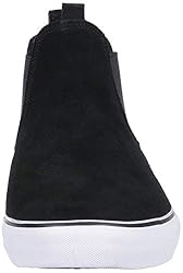 Globe Men's Dover Skate Shoe, Black/White/TF, 8 M US