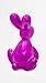 Made By Humans 456 Balloon Bunny Munny Bank, Pink