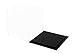 Acrylic Display Case – Versatile Small Rectangle Clear Acrylic Boxes for Display with Black Base – Display Case for Collectibles, Action Figures, Models – 4