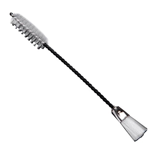 SODIAL(R)Soft Cleaning Brush Sound Hole Cleaner with Double-ended for Sax Clarinet Oboe Flute Wind Instrument