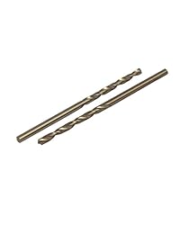 Uxcell 2,5 mm Dia Split punto HSS Cobalto Métricas Broca en espiral perforación herramienta 10pcs