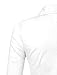 LE3NO Womens Roll Up 3/4 Sleeve Button Down Shirt with Stretch, L3NWT574A_WHITE, X-Large