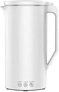 A-zht Convenient 110V/220V SOYA-Bean Milk Galvanic Juicer Blender Rice Paste Maker Filter-Free 350ml Light (Color : White, Size : 220V)