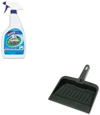 KITDRACB716318RCP2005CHA - Value Kit - Fantastik All-Purpose Cleaner with Bleach (DRACB716318) and Rubbermaid-Chrome Heavy Duty Dust Pan (RCP2005CHA)