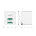 AUKEY USB Wall Charger, ULTRA COMPACT Dual Port 2.4A Output & Foldable Plug for iPhone X / 8 / 7 / Plus, iPad Air 2 / Mini 4, Samsung Galaxy and More