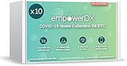empowerDX at-Home COVID-19 Nasal PCR Test, FDA Authorized (Home-Collected) - 10 Pack