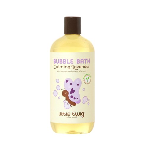 Little Twig Bubble Bath, Baby Bath Essential with Natural Plant Derived Formula, Vegan, Gluten-Free, Paraben-Free, Calming Lavender Scent, 17 fl. oz