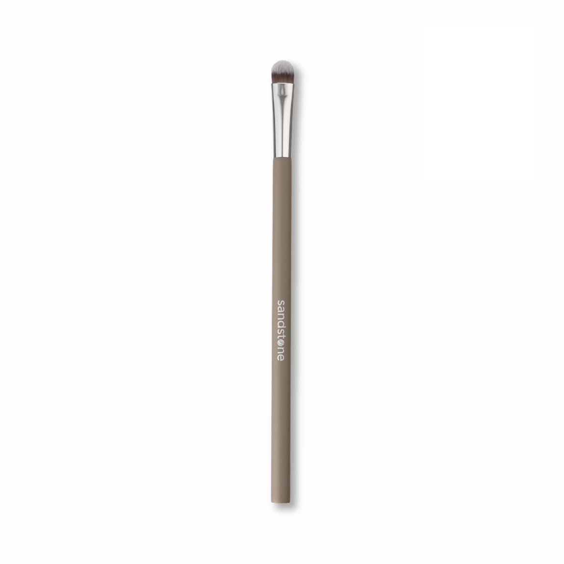Sandstone Scandinavia Eyeshadow Brush – Precision Makeup Brush for Smooth Color Application – Ultra-Soft Vegan Bristles – Cruelty-Free