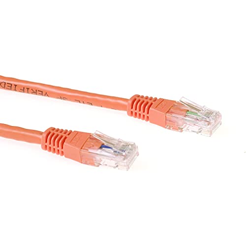 ACT CAT6 LAN Kabel 7 m Ethernet, 10/100/1000/Mbit/s, RJ45, U/UTP Netzwerkkabel, 250 MHz, PoE, Vollkupferleitungen, für Switch, Router, Patch Panel, TV, PC & Laptop - IB1507