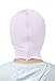 VSVO Adults White Lycra Open Eyes and Mouth Zentai Hood Mask (Adults, White)