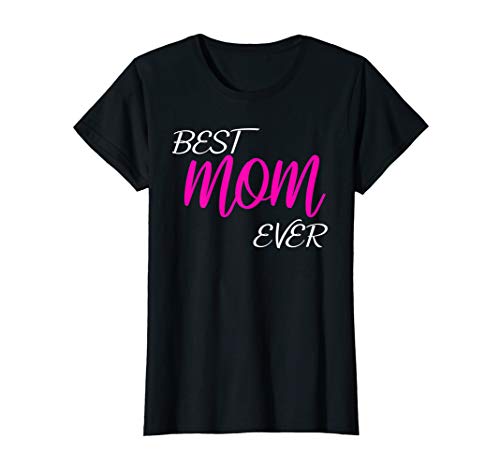 Womens Christmas Best Mom Ever Shirt Gift from Daughter Son For MOM T-Shirt