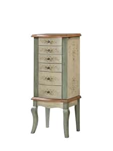 Amazon.com: Powell English Garden Hand-Painted Jewelry Armoire: Kitchen