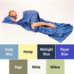 Yala Dreamsacks Sleeping Bag Size Travel Silk Sheets - Side Opening