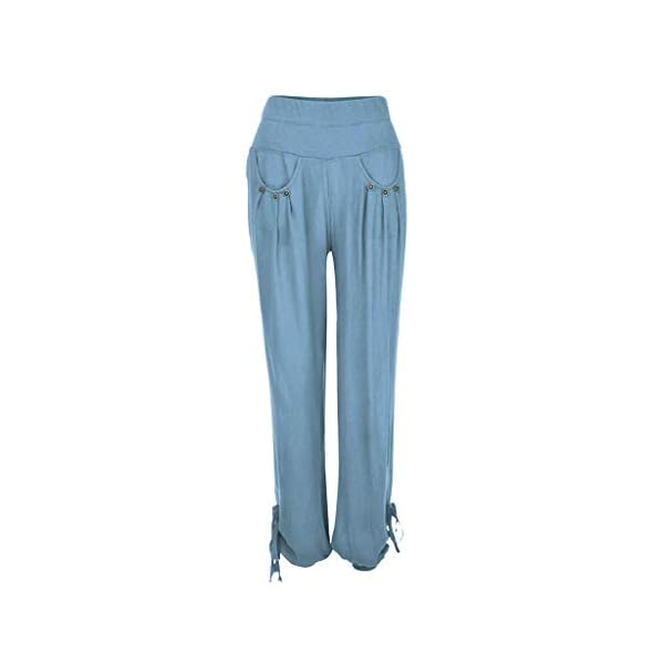Pantalones Mujer Hippies Anchos Energizado Bohemia - Pantalon para Modelar el Cuerpo - Pantalon Yoga Mujer Gimnasio… | DeHippies.com