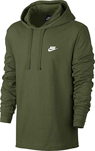 nike men's jersey lightweight pullover hoodie