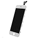 Replacement LCD screen Display Touch Screen Digitizer Frame Assembly Full Set with 6pcs Free Tools for iPhone 6 (White)
