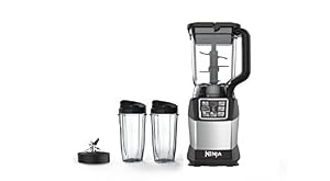 Image of SharkNinja BL490T Nutri Ninja Auto-iQ Blender, Black