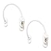 XCSOURCE 2pcs Childproof Window Door Restrictor Baby Child Safety Catch Security Wire Cable Lock HS854