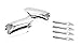 SIZVER Chrome Door Mirror+Handle Covers for 2009-2015 Honda Pilot -Fit with Turn Signal only-