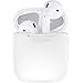 KeyBudz AirPods 2 & 1 Case [Front LED Visible] Protective Silicone Cover and Skin Compatible with Apple AirPods (Without Carabiner, Clear)