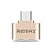 Joyshare Micro USB OTG to USB Adapter - Micro USB Male OTG to USB Female Adapter - Gold - 1 Pack