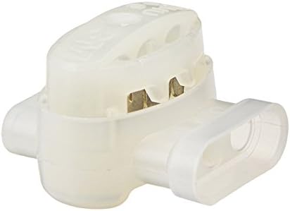 50 pack 3M(TM) Scotchlok(TM) Electrical IDC 314U, Pigtail, Self-Stripping, Moisture Resistant and Flame Retardant, White, 22-14 AWG