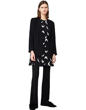 Mango Women's Flowy Print Dress