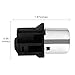 QUEENTI 54132-SDA-A81 Shifter Shift Button Knob Repair Kit for 2003-2006 Honda Accord